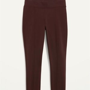 High-Waisted Stevie Ponte-Knit Pants